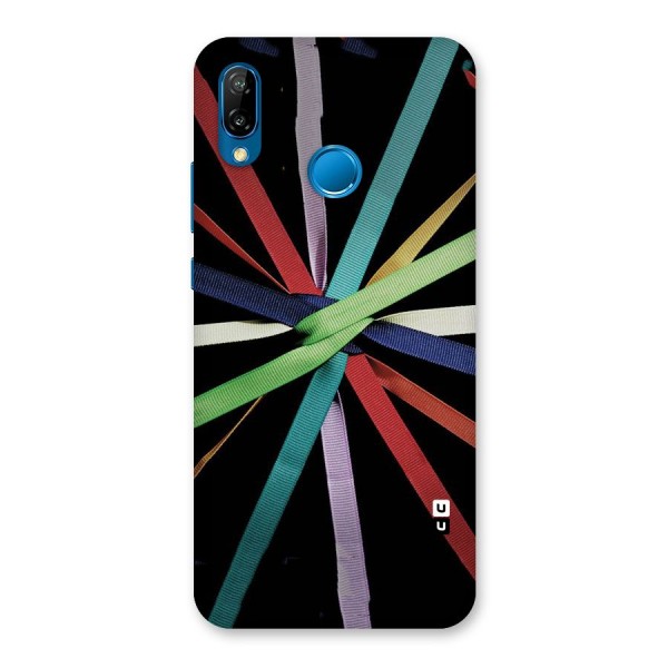 Ribbon Design Back Case for Huawei P20 Lite