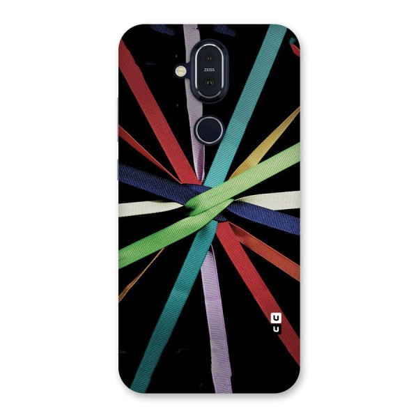 Ribbon Design Back Case for Nokia 8.1