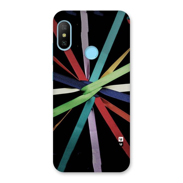 Ribbon Design Back Case for Redmi 6 Pro