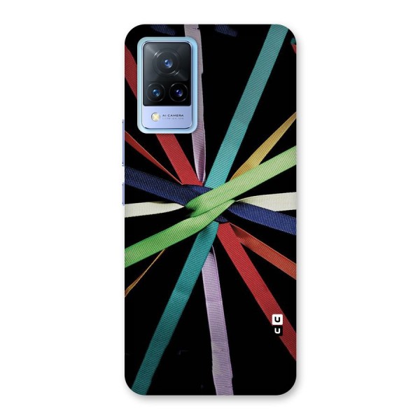 Ribbon Design Back Case for Vivo V21 5G