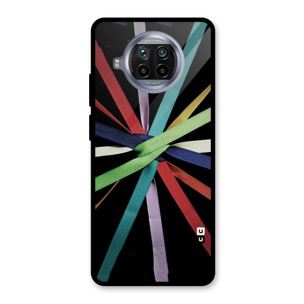 Ribbon Design Glass Back Case for Mi 10i