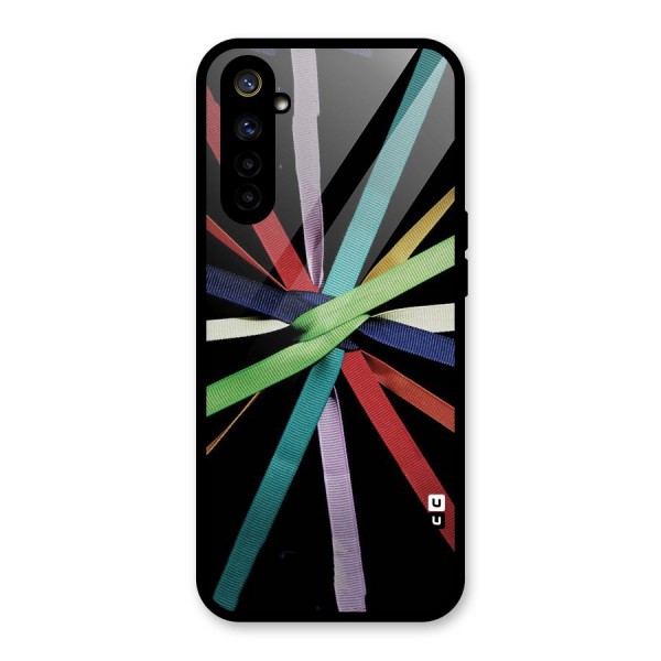 Ribbon Design Glass Back Case for Realme 6