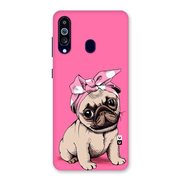 Ribbon Doggo Back Case for Galaxy A60