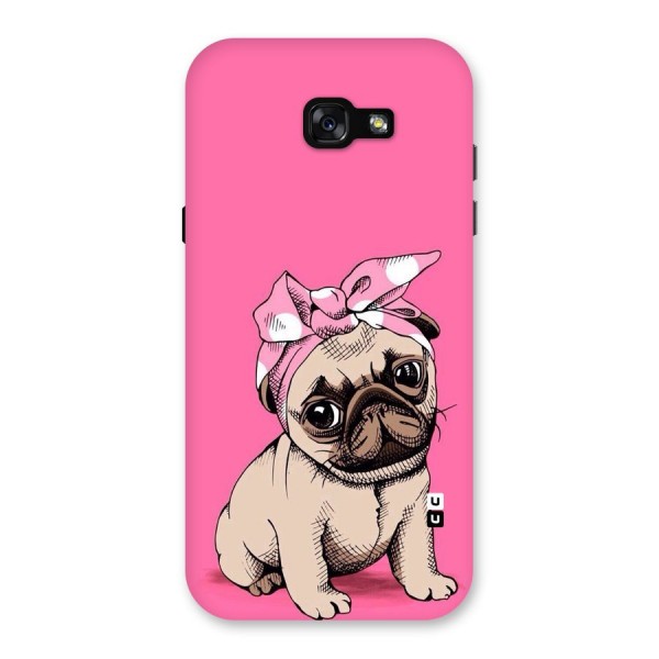 Ribbon Doggo Back Case for Galaxy A7 (2017)