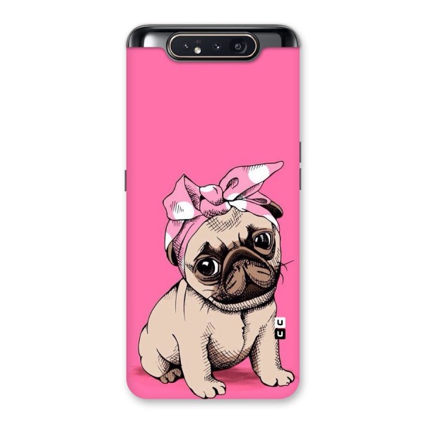 Ribbon Doggo Back Case for Galaxy A80