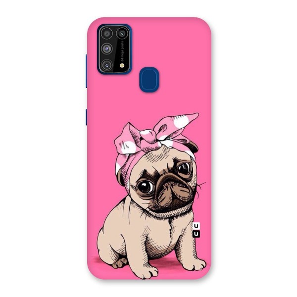 Ribbon Doggo Back Case for Galaxy F41