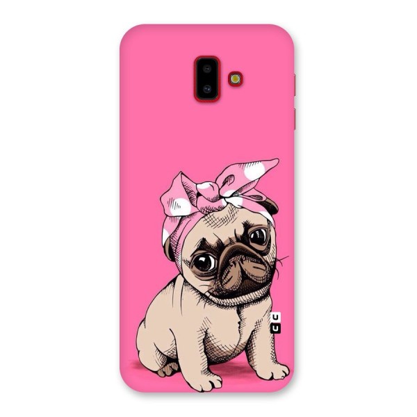 Ribbon Doggo Back Case for Galaxy J6 Plus