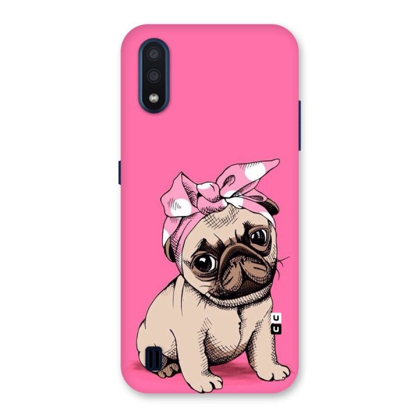 Ribbon Doggo Back Case for Galaxy M01