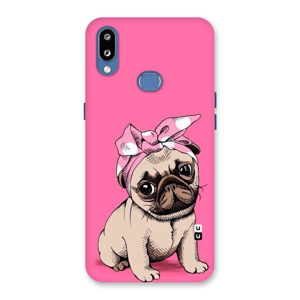 Ribbon Doggo Back Case for Galaxy M01s