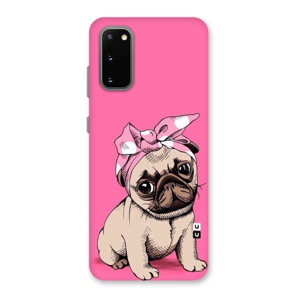 Ribbon Doggo Back Case for Galaxy S20