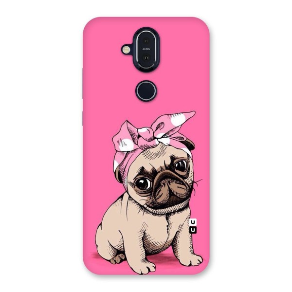 Ribbon Doggo Back Case for Nokia 8.1