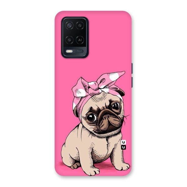 Ribbon Doggo Back Case for Oppo A54