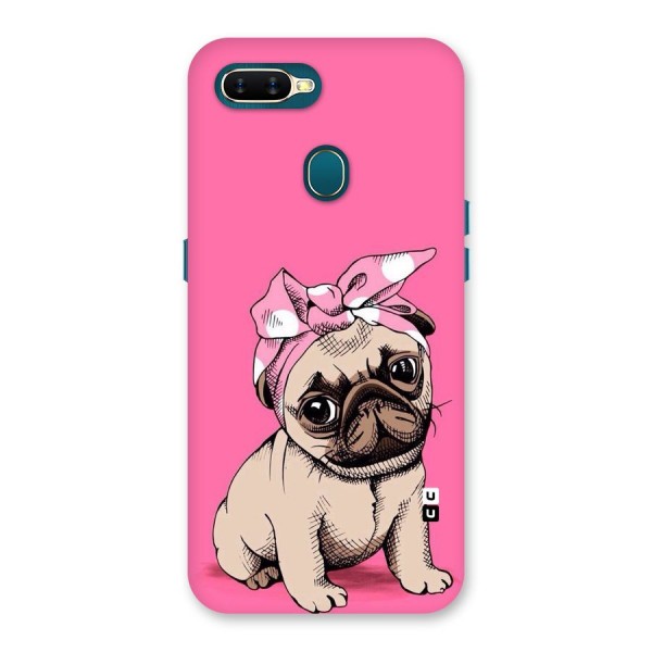 Ribbon Doggo Back Case for Oppo A7