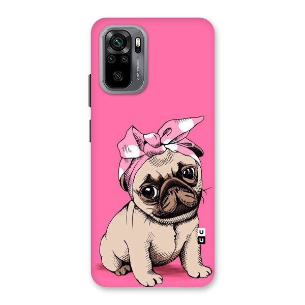 Ribbon Doggo Back Case for Redmi Note 10