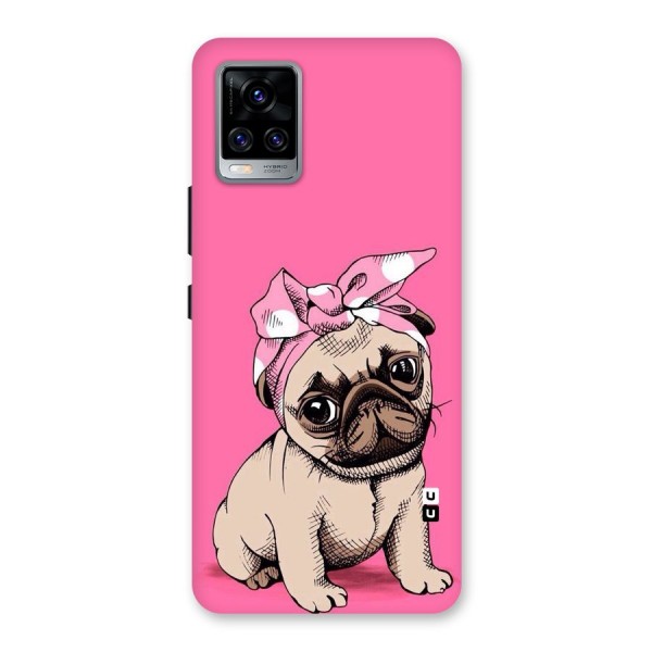 Ribbon Doggo Back Case for Vivo V20 Pro