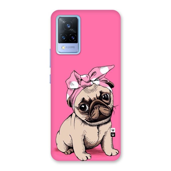 Ribbon Doggo Back Case for Vivo V21 5G