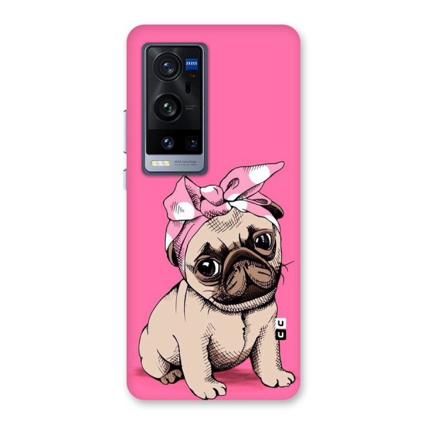 Ribbon Doggo Back Case for Vivo X60 Pro Plus