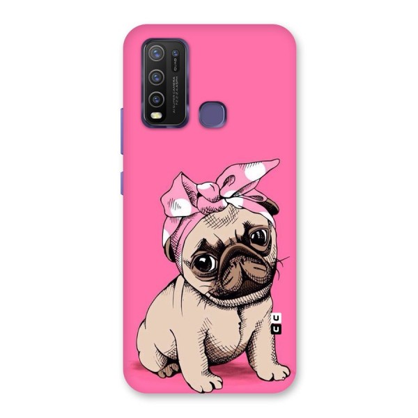 Ribbon Doggo Back Case for Vivo Y30