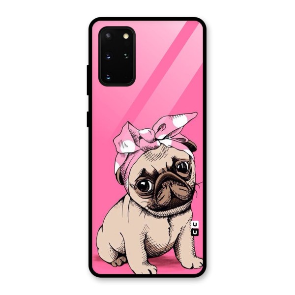 Ribbon Doggo Glass Back Case for Galaxy S20 Plus