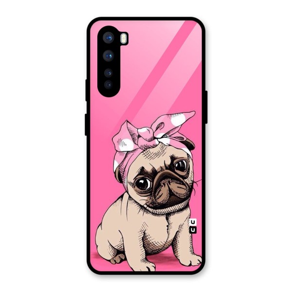 Ribbon Doggo Glass Back Case for OnePlus Nord