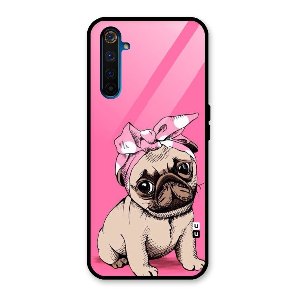 Ribbon Doggo Glass Back Case for Realme 6 Pro