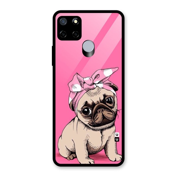 Ribbon Doggo Glass Back Case for Realme C12