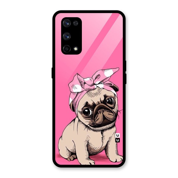 Ribbon Doggo Glass Back Case for Realme X7 Pro