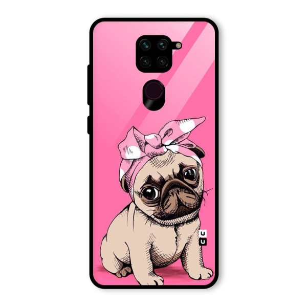 Ribbon Doggo Glass Back Case for Redmi Note 9