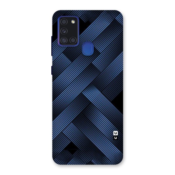 Ribbon Stripes Back Case for Galaxy A21s