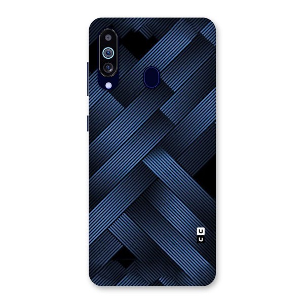 Ribbon Stripes Back Case for Galaxy A60