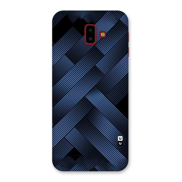 Ribbon Stripes Back Case for Galaxy J6 Plus