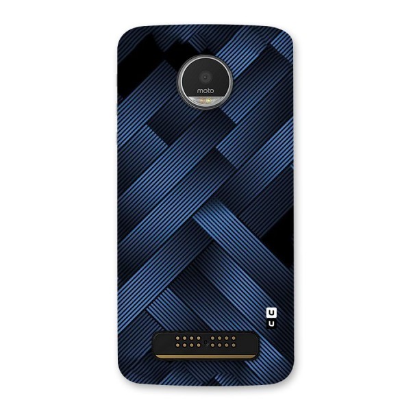 Ribbon Stripes Back Case for Moto Z Play