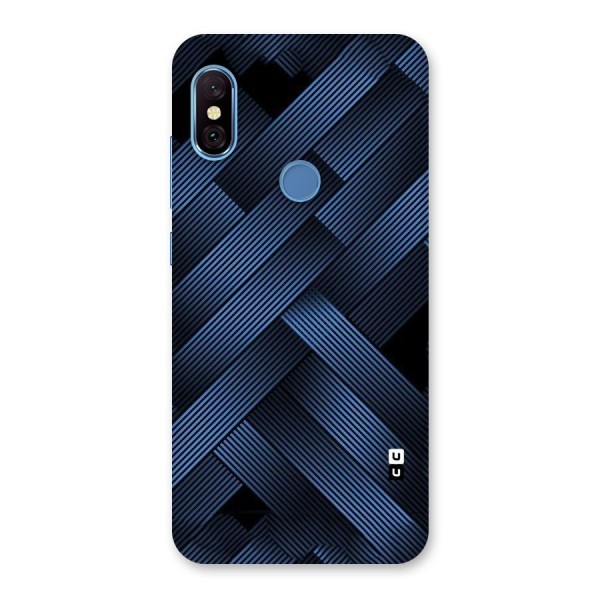 Ribbon Stripes Back Case for Redmi Note 6 Pro