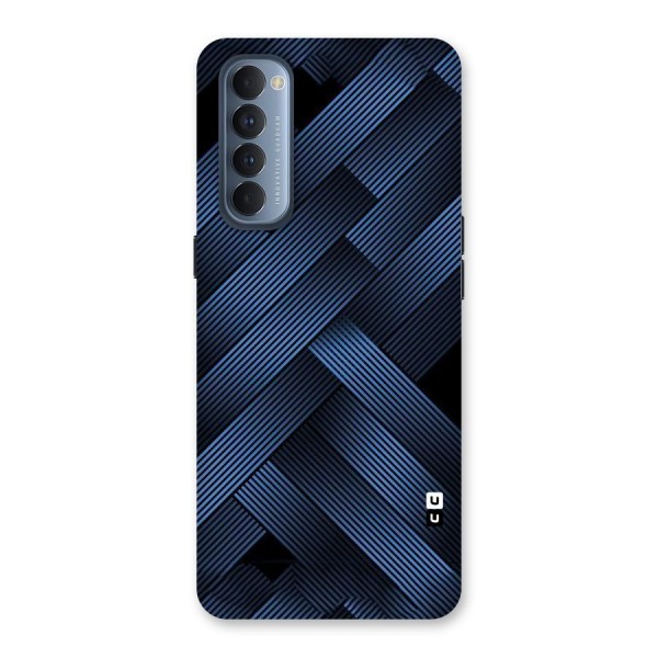 Ribbon Stripes Back Case for Reno4 Pro