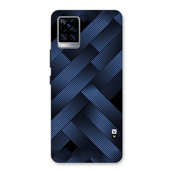 Ribbon Stripes Back Case for Vivo V20 Pro