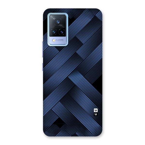 Ribbon Stripes Back Case for Vivo V21 5G