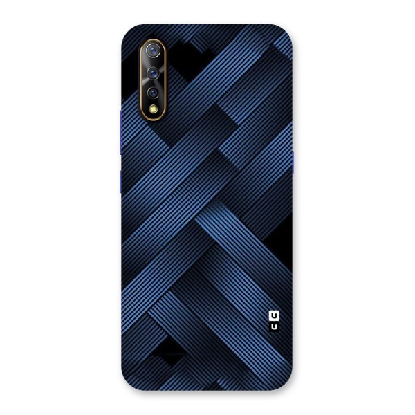 Ribbon Stripes Back Case for Vivo Z1x