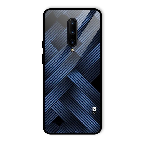 Ribbon Stripes Glass Back Case for OnePlus 7 Pro