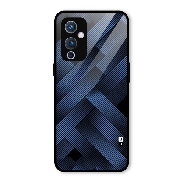 Ribbon Stripes Glass Back Case for OnePlus 9