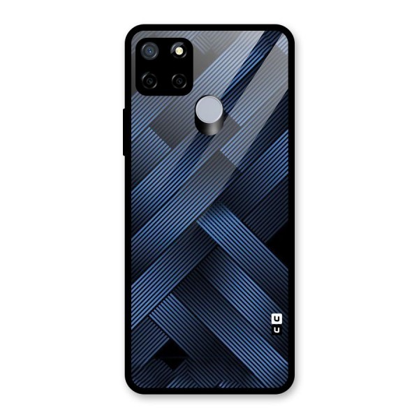 Ribbon Stripes Glass Back Case for Realme C15