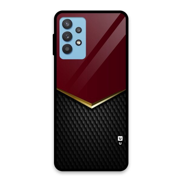 Rich Design Glass Back Case for Galaxy M32 5G