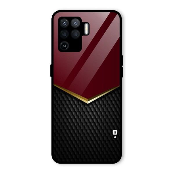 Rich Design Glass Back Case for Oppo F19 Pro