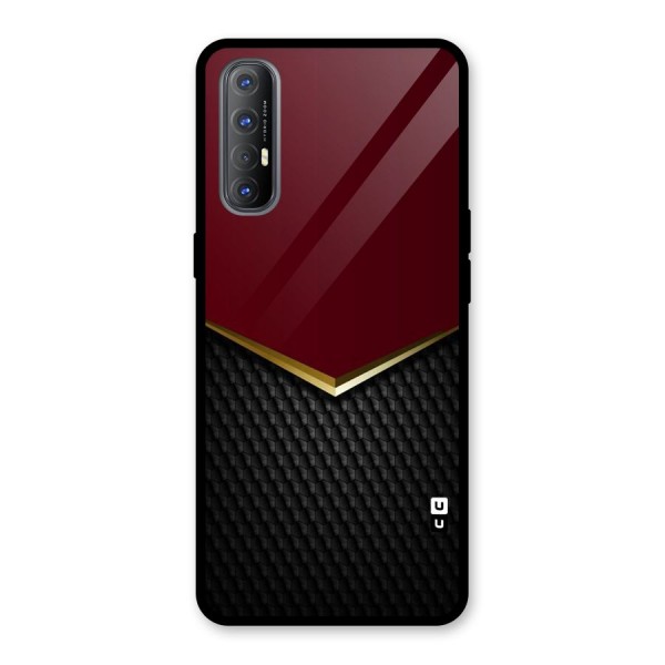 Rich Design Glass Back Case for Oppo Reno3 Pro