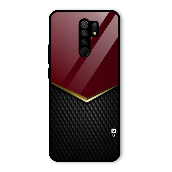 Rich Design Glass Back Case for Redmi 9 Prime