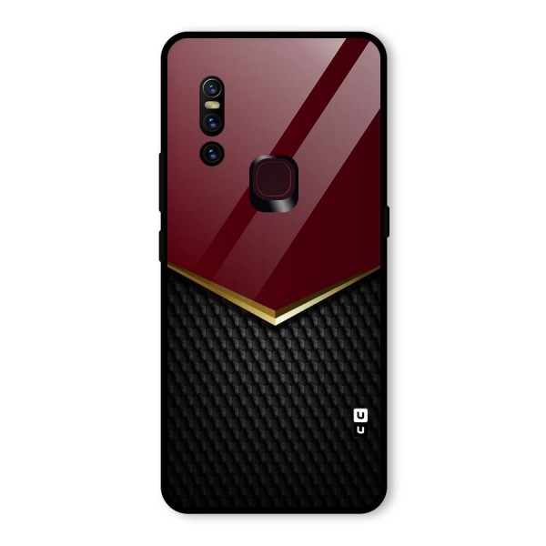 Rich Design Glass Back Case for Vivo V15