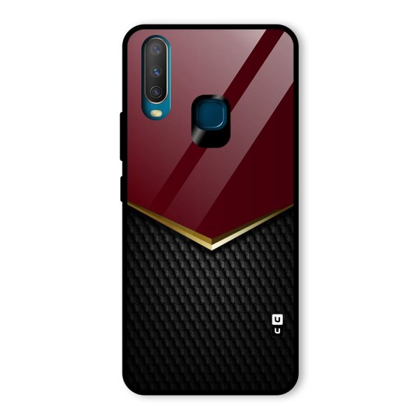 Rich Design Glass Back Case for Vivo Y12