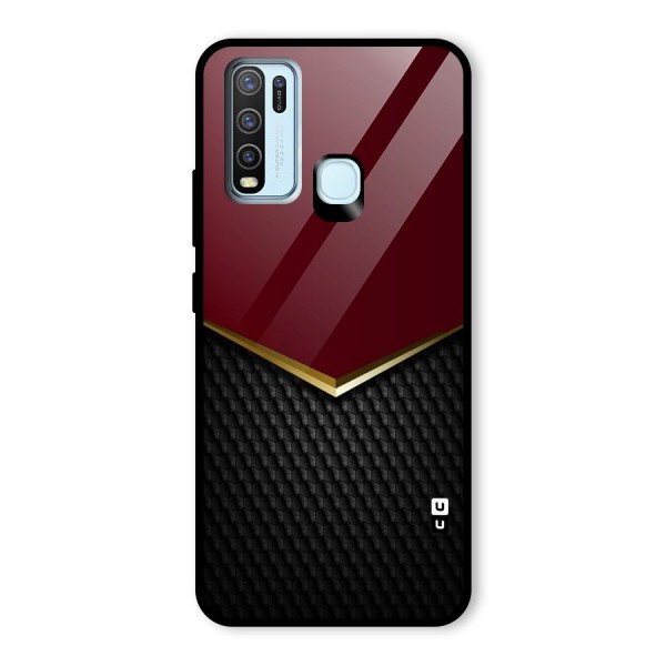 Rich Design Glass Back Case for Vivo Y30