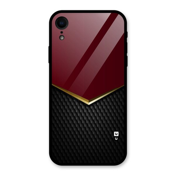 Rich Design Glass Back Case for XR