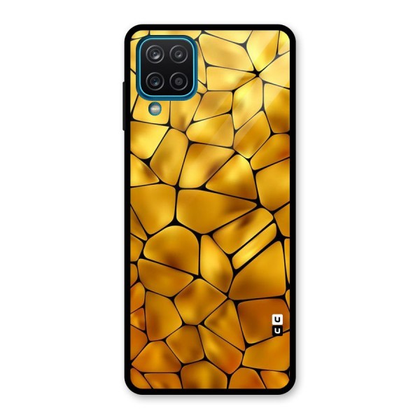 Rich Rocks Glass Back Case for Galaxy A12