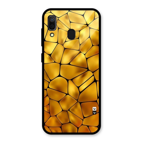 Rich Rocks Glass Back Case for Galaxy A30